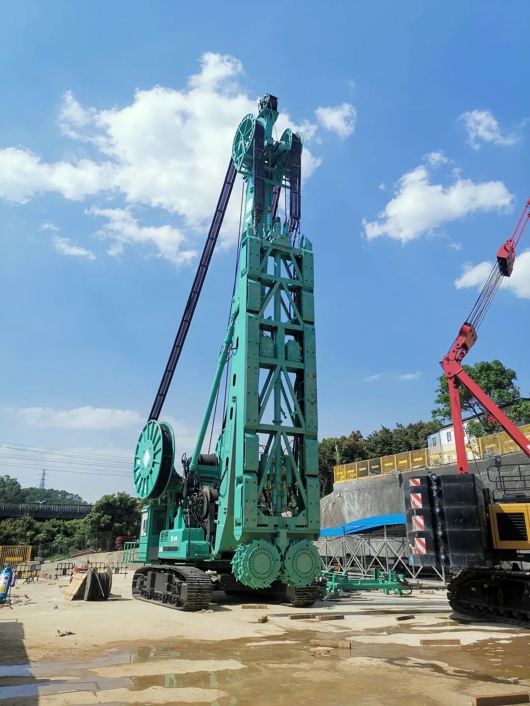  氣舉顯神威，金泰雙輪銑在大灣區(qū)再克百兆帕硬巖