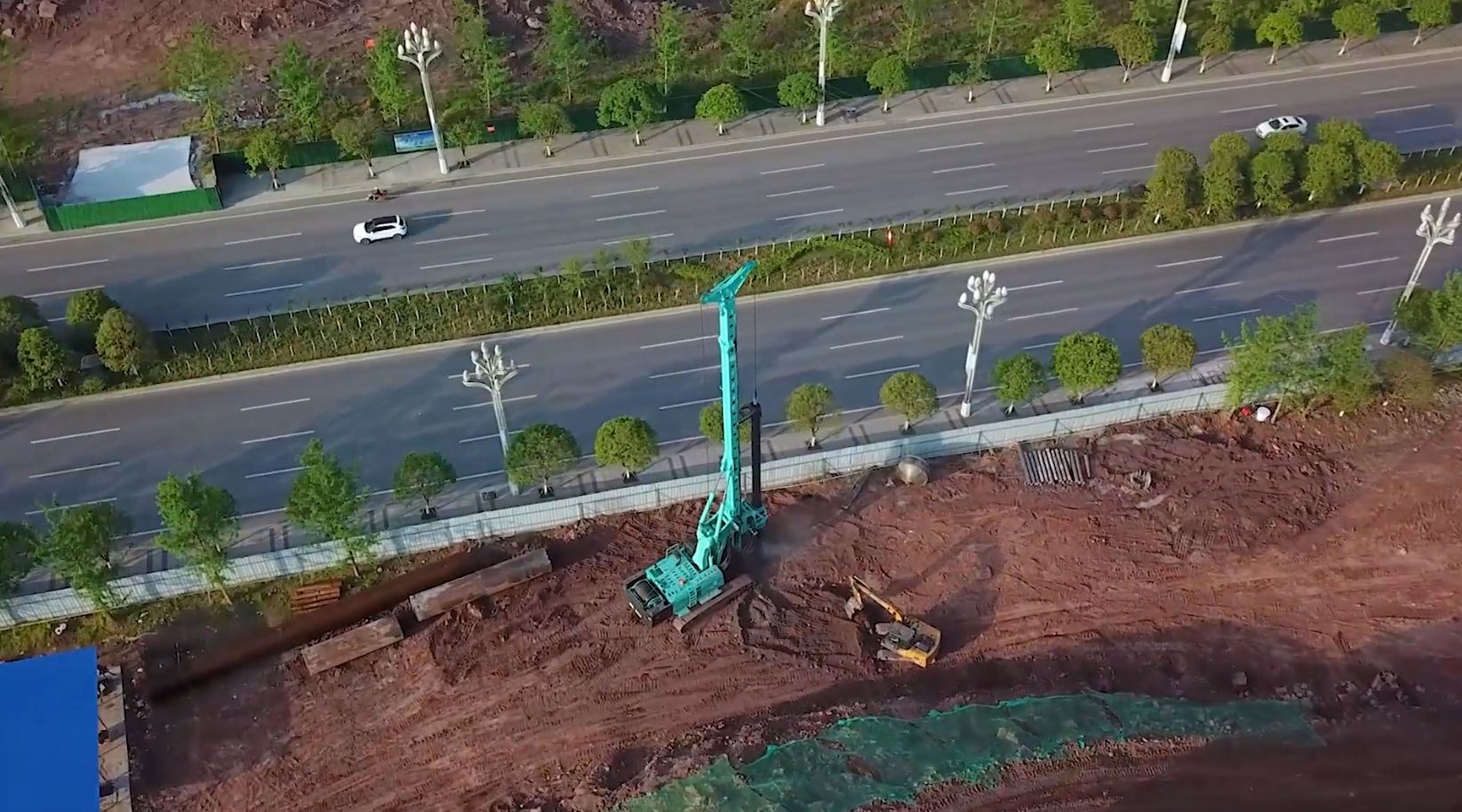 【視頻】20210512-SD40達川區(qū)翠屏大道工程